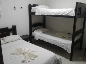 Free WiFi, bed sheets