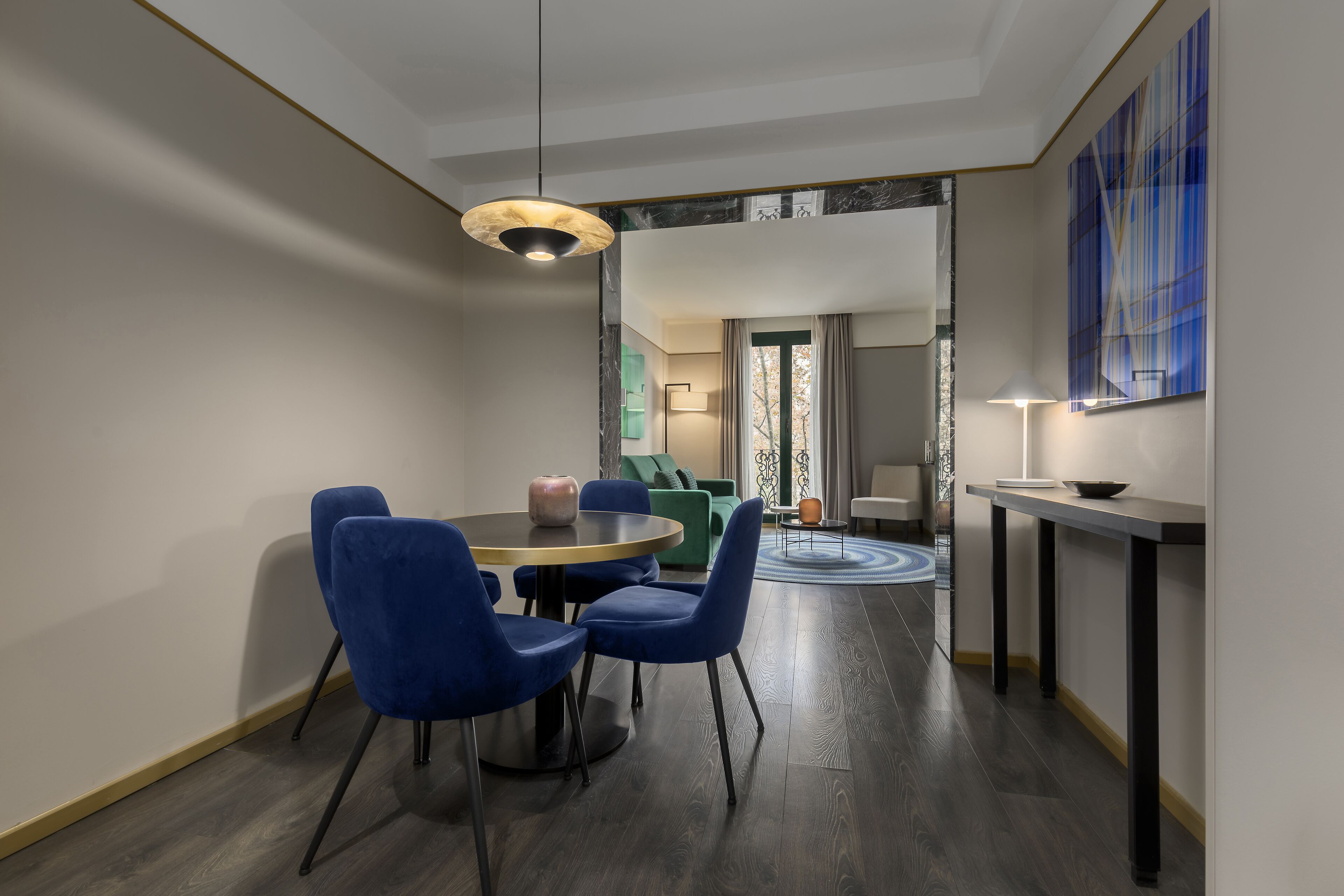 Appartement Supérieur, 1 chambre, balcon | Salle de séjour