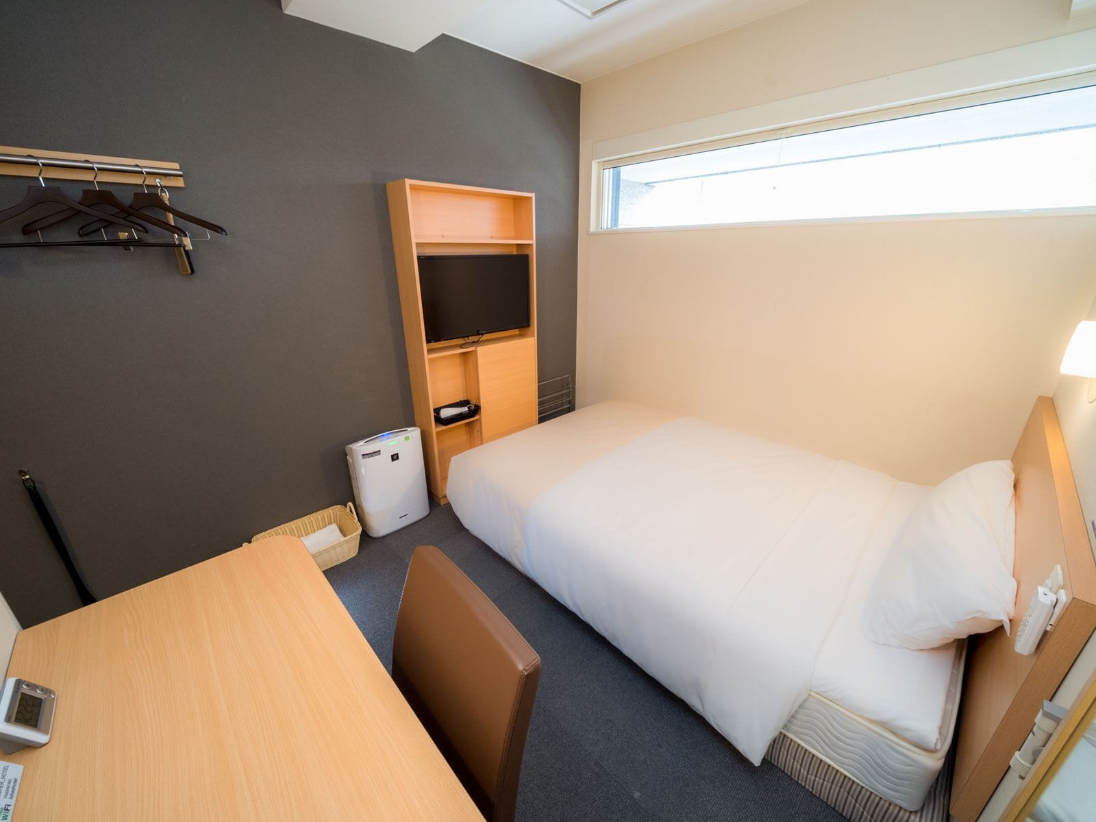 down duvets, desk, free wifi, bed sheets