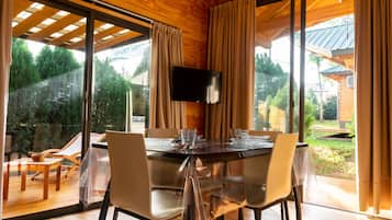 Deluxe Chalet, Pool View | View from room