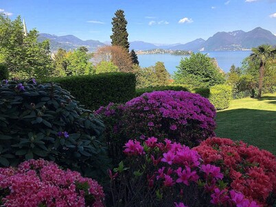 "Affitto per le vacanze Vista Castello 'con vista lago e vista panoramica! WIFI + Garage