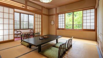 Kotobuki no Ma, Japanese Style Room, Public Bath, Private Toilet (Non Smoking) | In-room safe, free WiFi, bed sheets