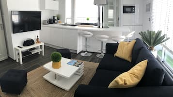 Televisie en een stereo