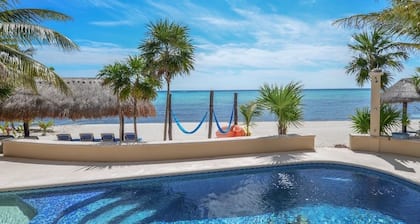 Bestes Haus am Strand für einen beheizten Pool! Nördlich von Tulum