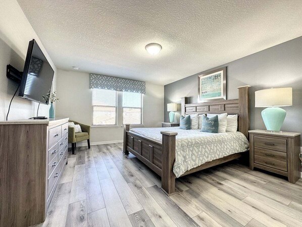 5 bedrooms, iron/ironing board, free WiFi, bed sheets