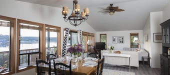 South Whidbey with water view, beach and hiking
