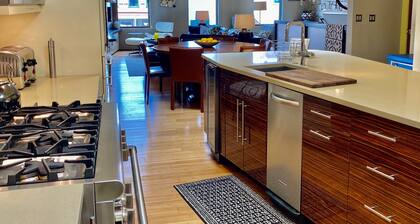 Downtown MainStreet Penthouse 1BR five star Rental with parking overlooking main