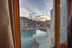 Interior - Lakeview Studio | Balcony + Pool + Trails (Keystone)