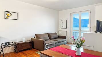 Fernseher, Kamin, DVD-Player