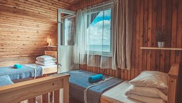 Free WiFi, bed sheets