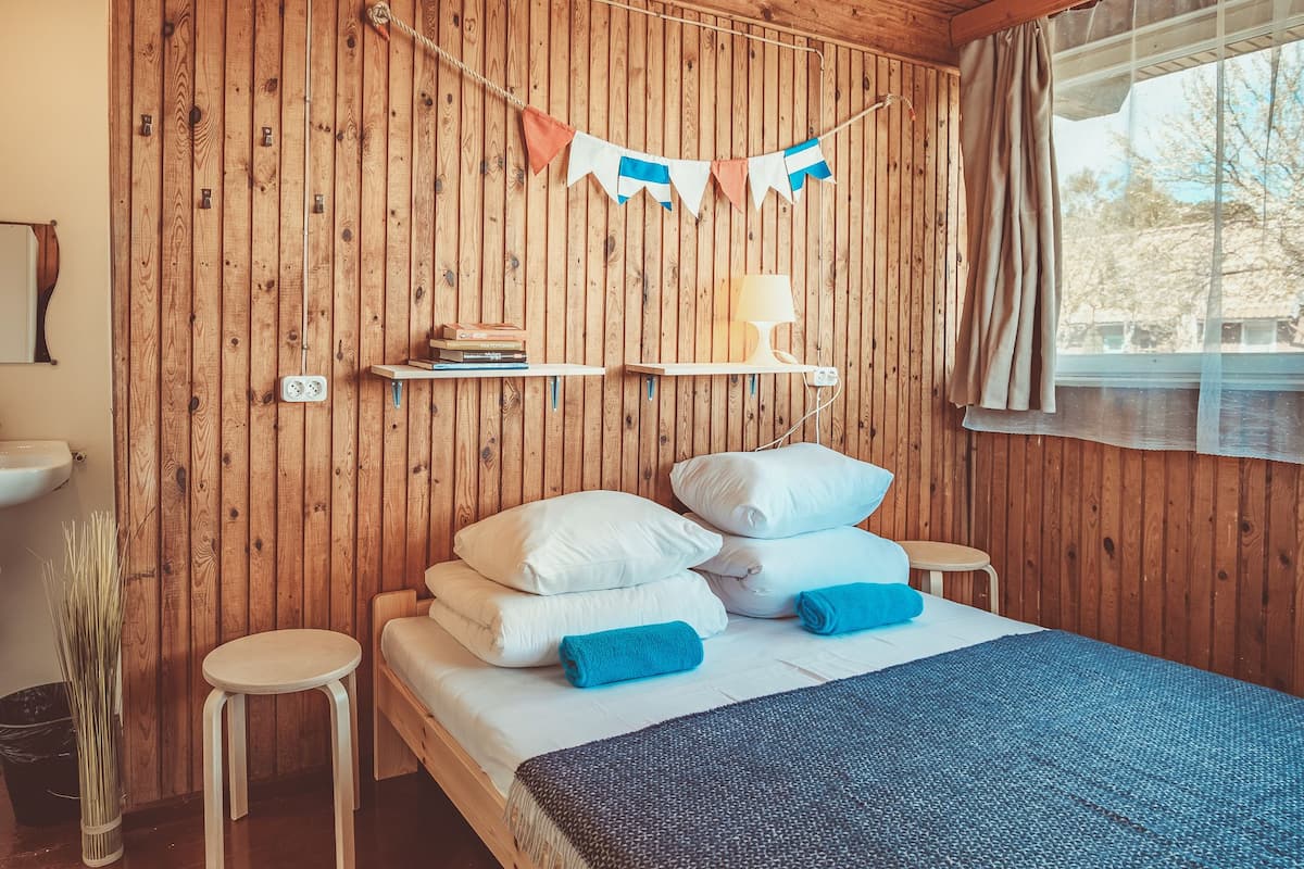 Economy tweepersoonskamer, gedeelde badkamer | Gratis wifi, beddengoed