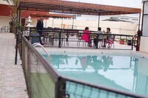 Seasonal outdoor pool