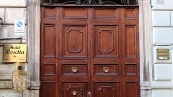 Ingresso della struttura