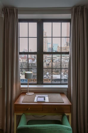 Penthouse, 2 Bedroom, 1 Bathroom, Terrace Suite | Living area | 50-inch LCD TV with cable channels, TV