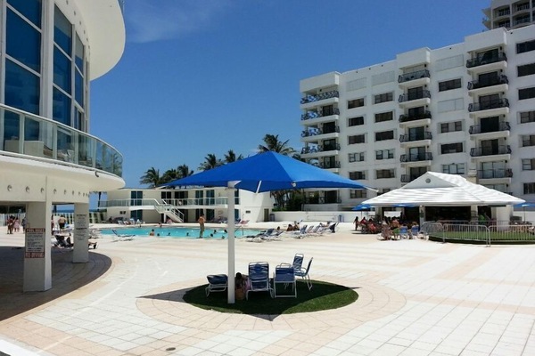 Tiki Bar and Pool - Easterly View