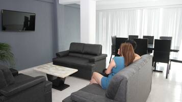 Perhehuoneisto, 2 makuuhuonetta | 2 makuuhuonetta, ylelliset vuodevaatteet, pillowtop-patjalliset sängyt