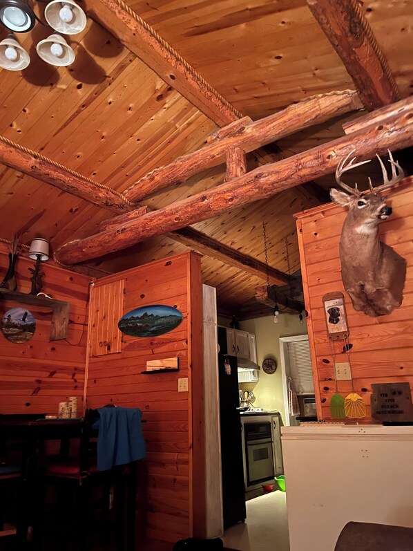 Interior - Rustic log cabin in the beautiful Wyoming Black Hills! (Sundance)