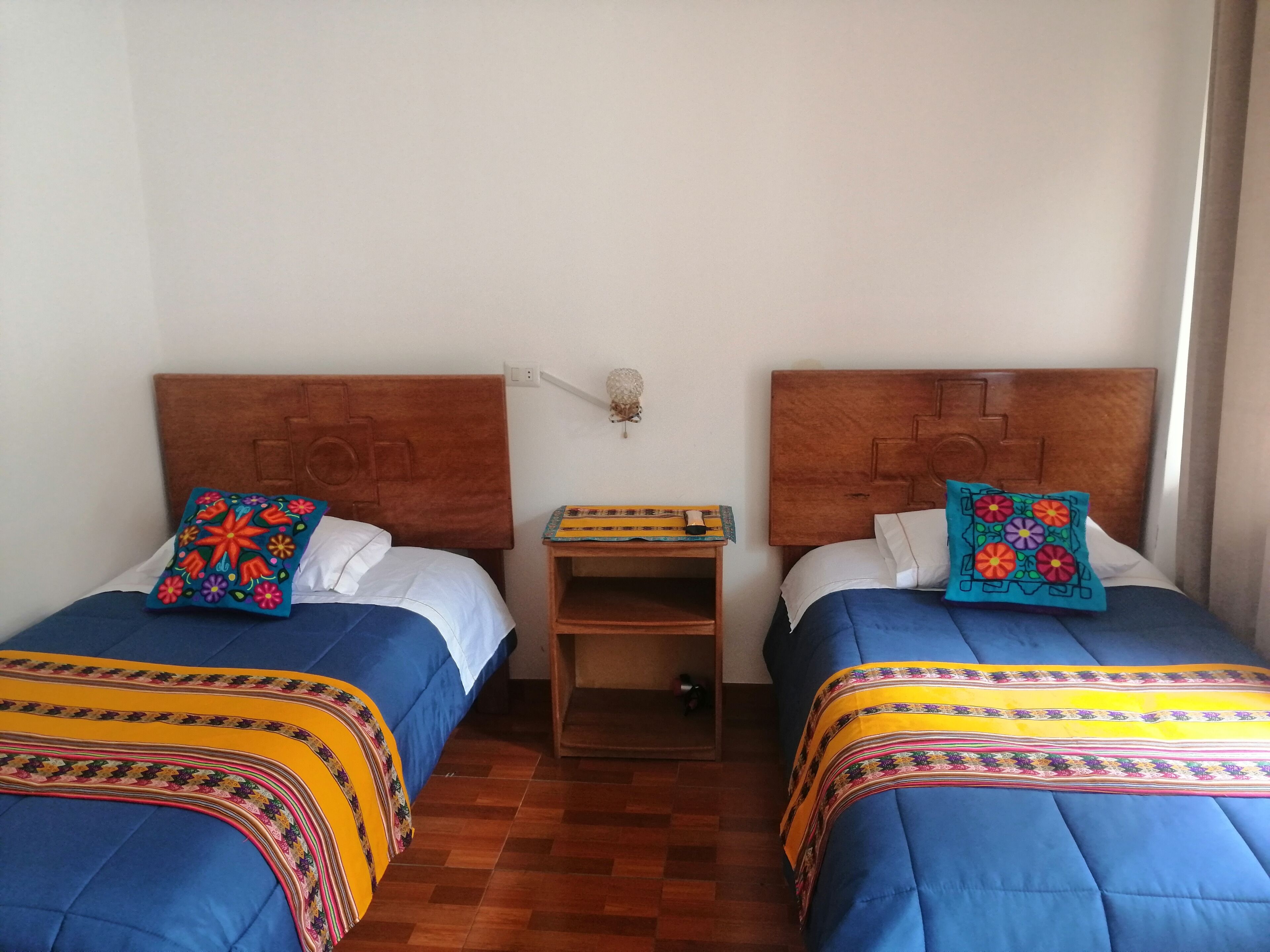 Room, 2 Twin Beds, Courtyard View | Desk, blackout drapes, free WiFi, bed sheets