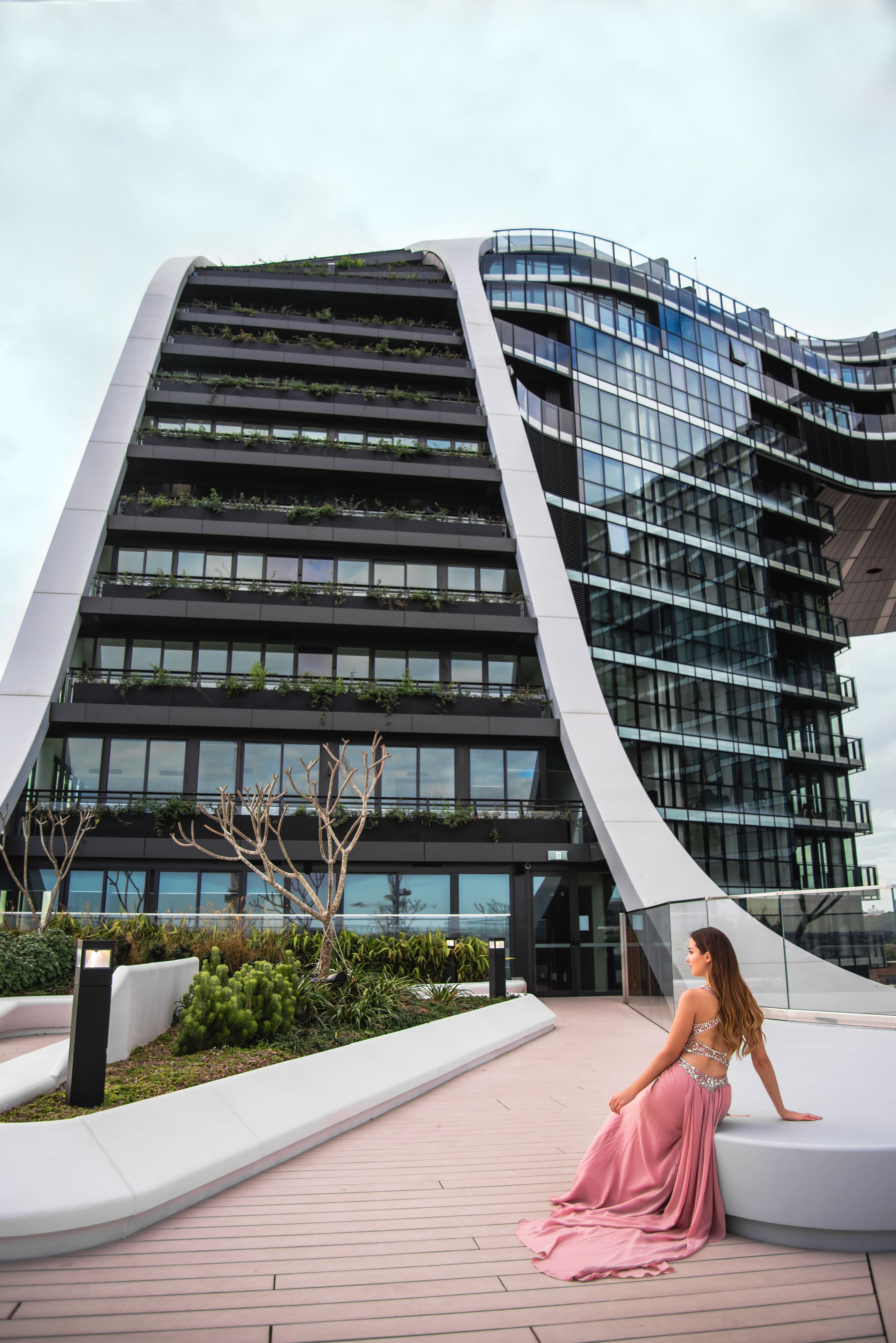 Voorkant van accommodatie