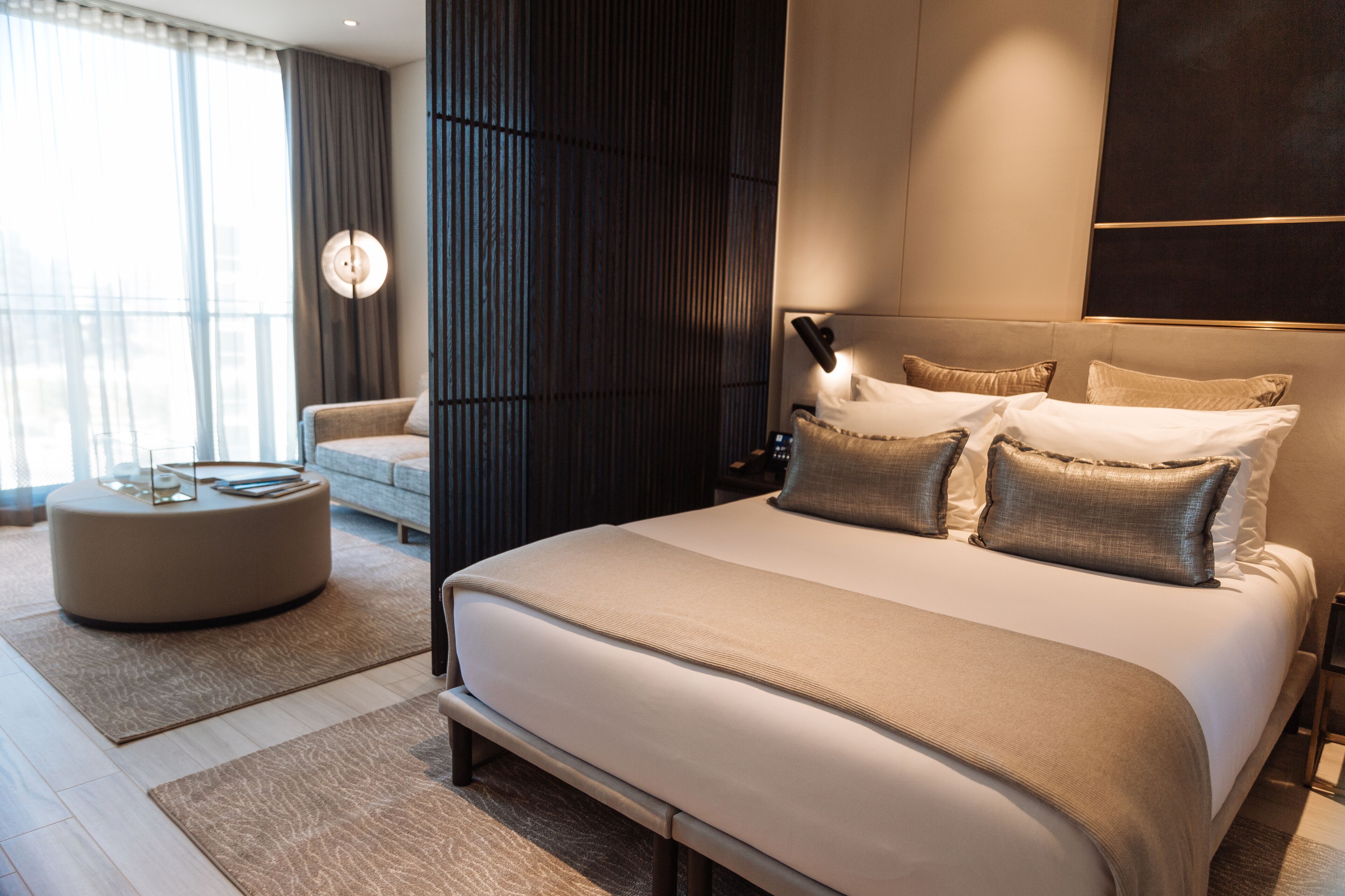 Egyptian cotton sheets, premium bedding, down duvets, memory-foam beds