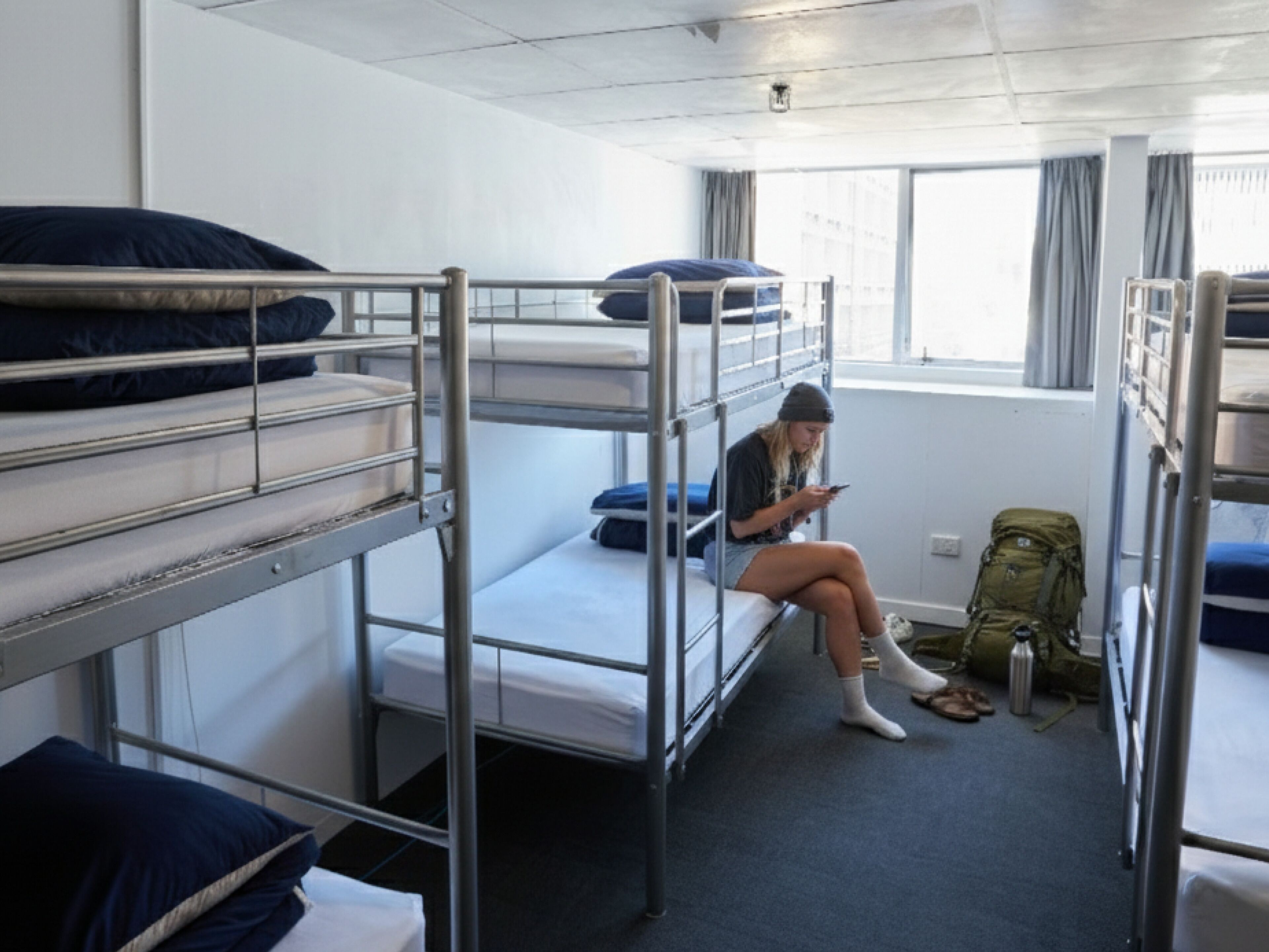 Gemeinsamer Schlafsaal, Mehrere Betten, Gemeinschaftsbad | Kostenloses WLAN, Bettwäsche