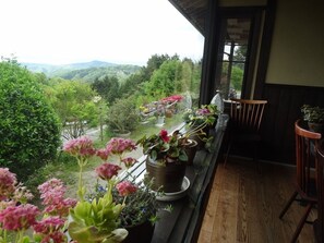 Utsikt fra overnattingsstedet