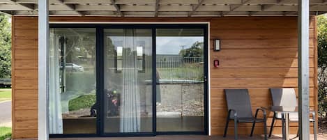 Cabane Confort, 1 lit double | Terrasse/Patio