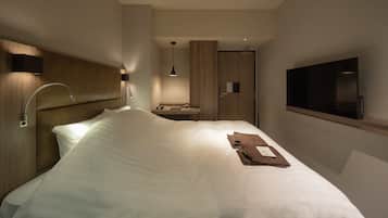 In-room safe, desk, blackout curtains, soundproofing