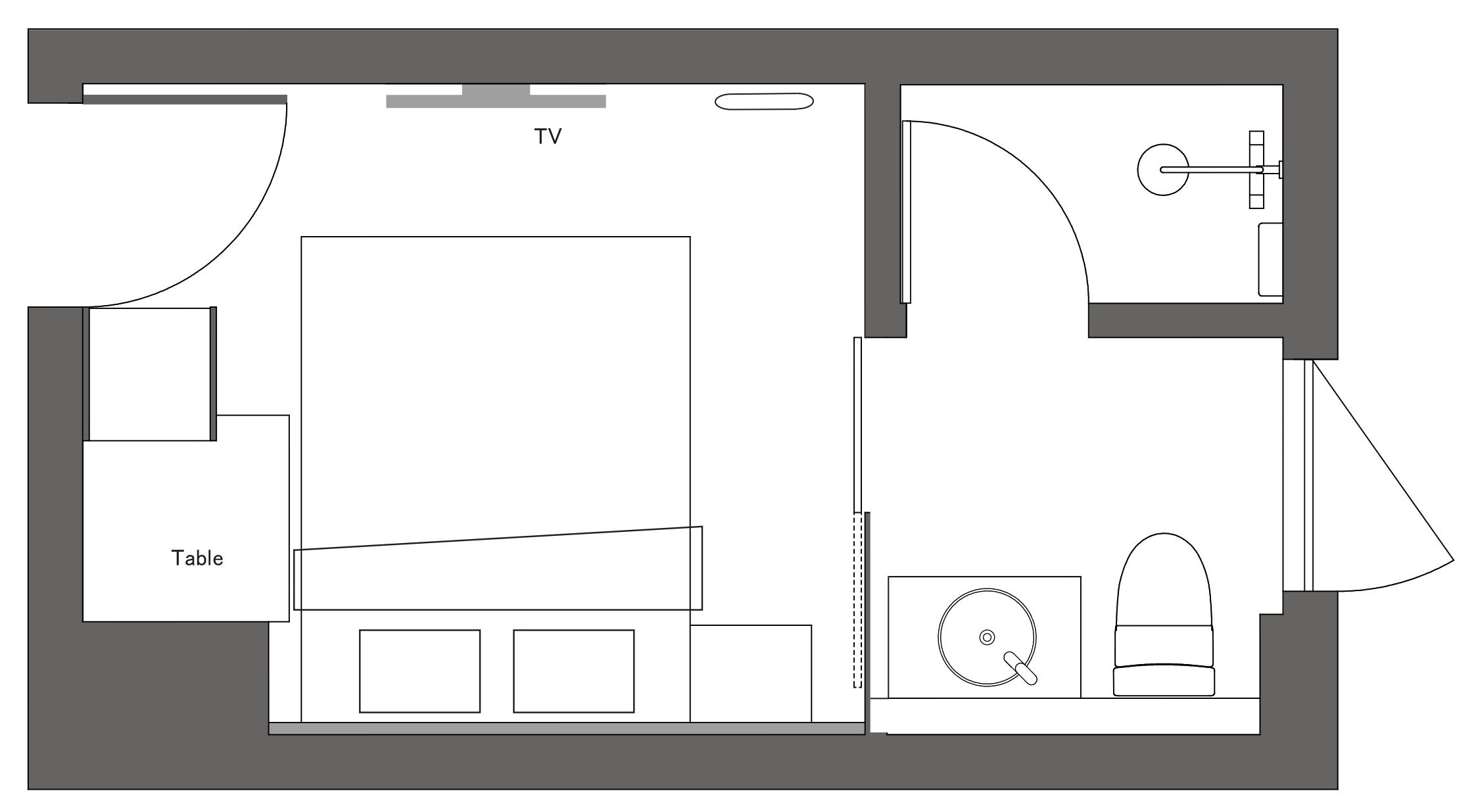 1 bedroom, in-room safe, desk, blackout curtains