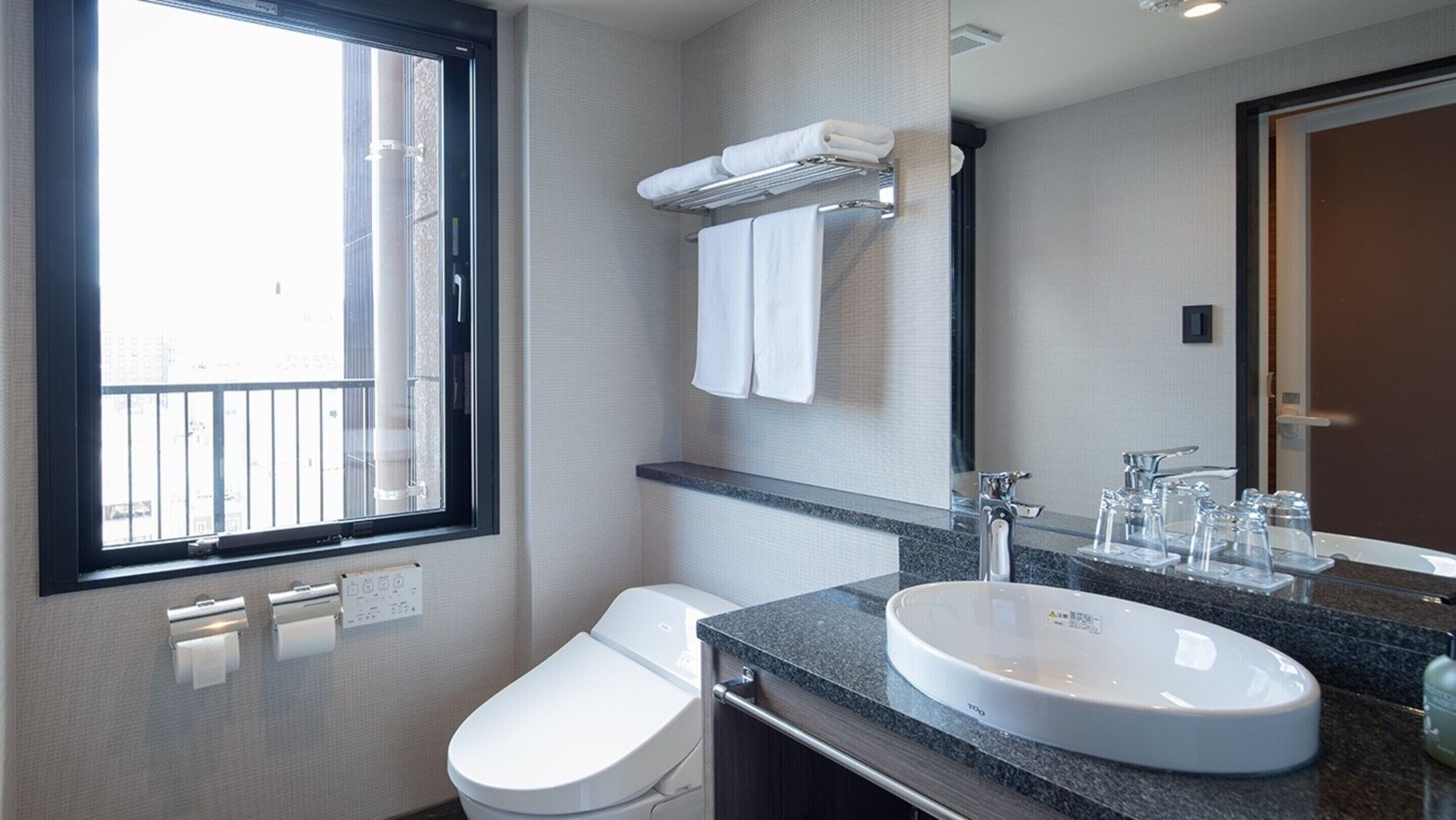 free toiletries, hair dryer, bathrobes, slippers