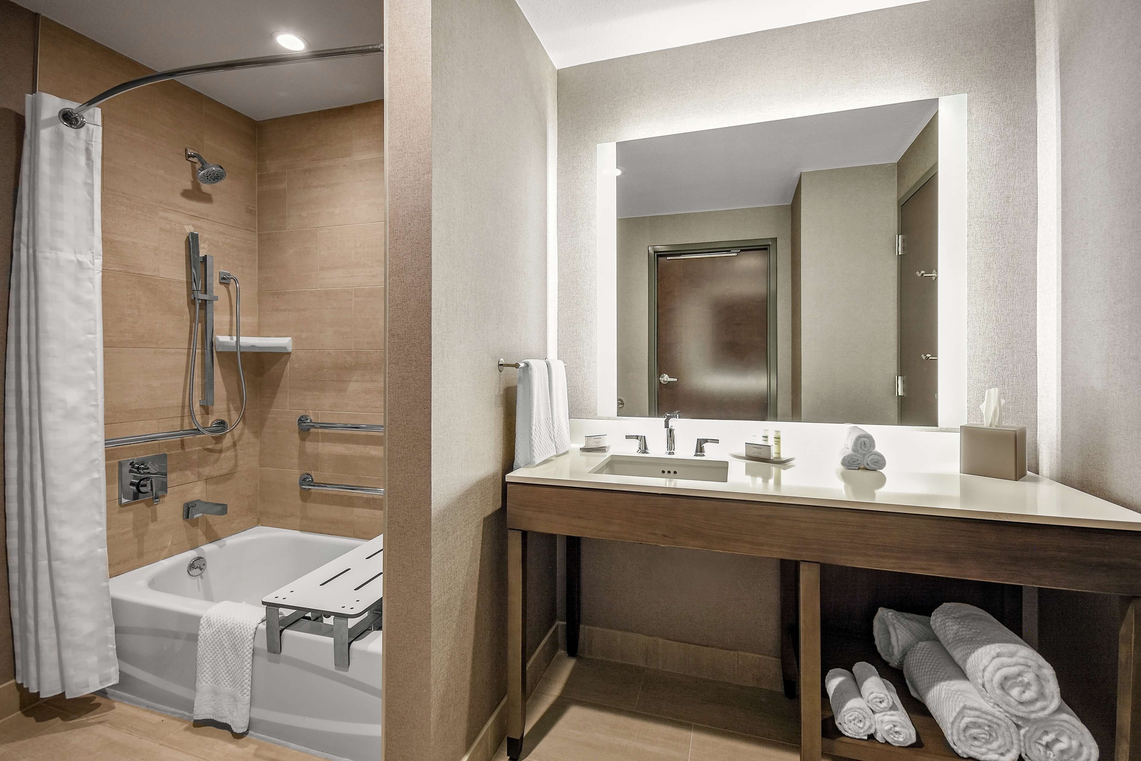 in-room safe, desk, laptop workspace, iron/ironing board