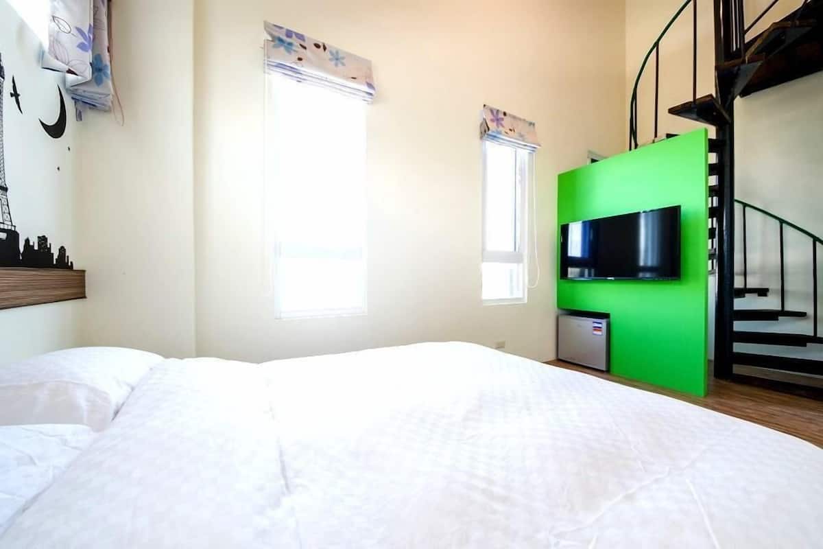 Habitación familiar | Insonorización, wifi gratis y ropa de cama