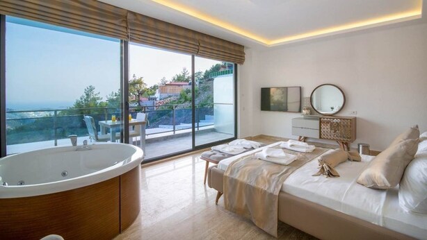 Panoramic-Villa, 2 Schlafzimmer, Terrasse, Bergblick