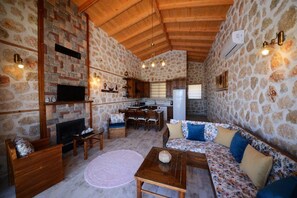 Villa | Living area | LCD TV - Villa Selen (Kas)