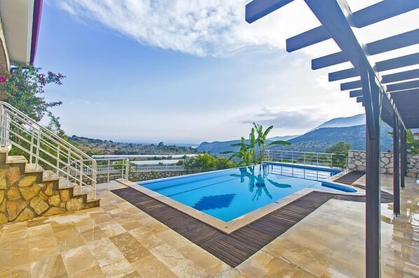 Panoramic Villa, 4 Bedrooms, Balcony, Mountain View | View from room