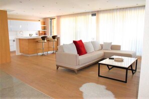 Villa, 6 Bedrooms | Living room | LCD TV - Villa Tigna (Kas)