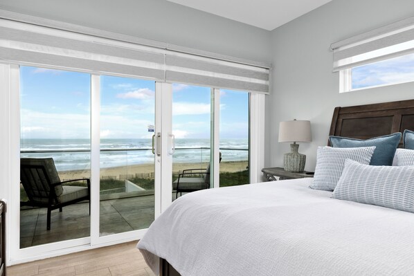 5 bedrooms, iron/ironing board, free WiFi, bed sheets - Sleek Oceanfront Home with Private Pool, Hot Tub & Boardwalk Beach Access! (South Padre Island)