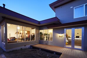 Terrace/patio - haku hostel (Shiraoi)