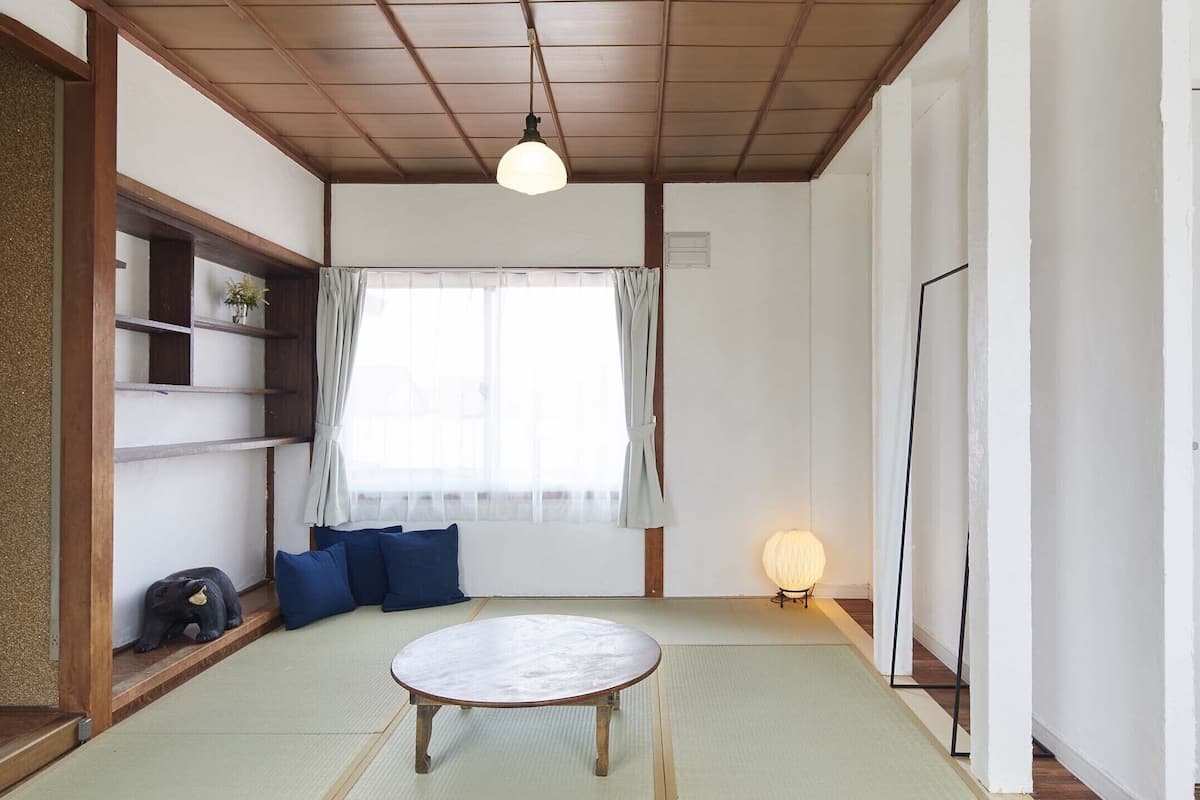 Familiekamer, niet-roken (Japanese "Tatami" style) | 1 slaapkamer, gratis wifi, beddengoed