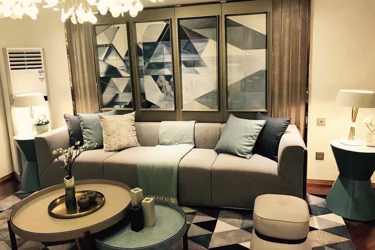 Deluxe-Apartment, 2 Schlafzimmer | Schreibtisch, Verdunkelungsvorhänge, schallisolierte Zimmer, Bettwäsche