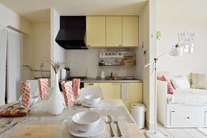 Private Vacation Home | Living area | Flat-screen TV - nid Shimanouchi House (Osaka)