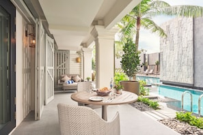 Garden Suite | Terrace/patio - The Barracks Hotel Sentosa by Far East Hospitality (Singapore)