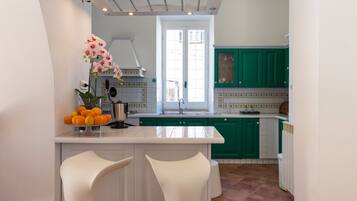 Royal-Suite, Meerblick | Wohnbereich