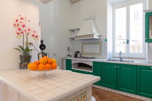Royal Suite, Sea View | Private kitchen - Affittacamere Greed (Rome)