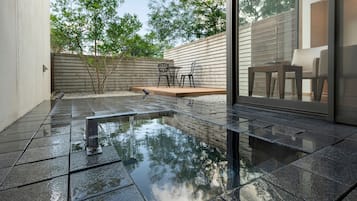 Hair dryer, slippers, electronic bidet, towels