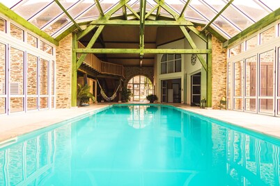 Chic holiday home with pool