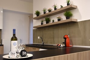 Private kitchen - Narcissus Luxury Apt Must (Thessaloniki)