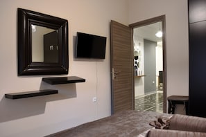 Iron/ironing board, free cots/infant beds, free WiFi, bed sheets