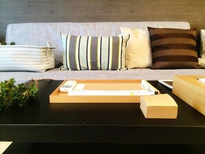 504 | Living area | Flat-screen TV - nid NAMBA at Residence East (Osaka)