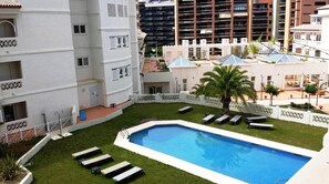 Indoor pool, seasonal outdoor pool